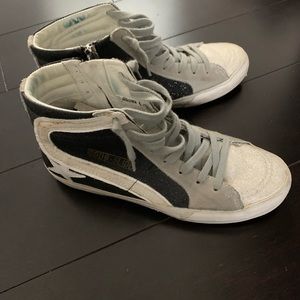 Golden Goose Slide High-Top Sneakers